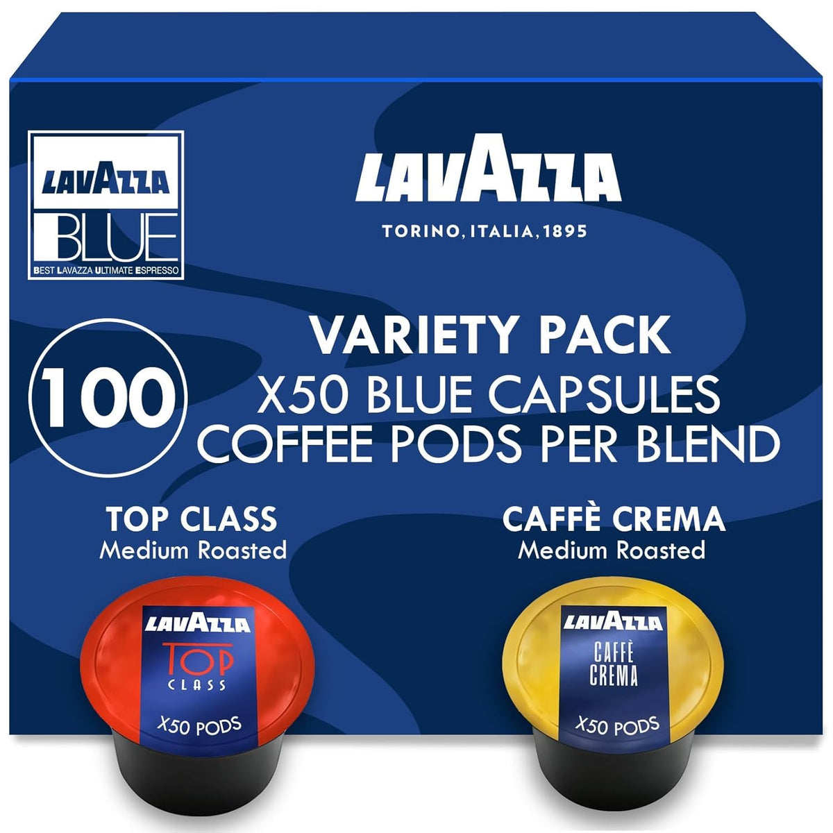 Lavazza Top Class coffee pods deliver a bold espresso with a rich, balanced finish.