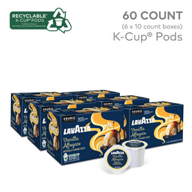 Lavazza Vanilla Affogato vanilla swirl aroma suggests indulgent, inviting fragrance