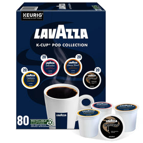 Lavazza variety pack light and medium roast K-Cup image for flexible daily brews.