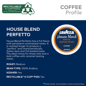 Lavazza Variety Pack box shown with four blends for tasting at home.