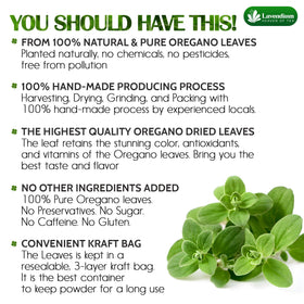 Lavendium oregano leaves aroma closeup highlighting earthy warmth.