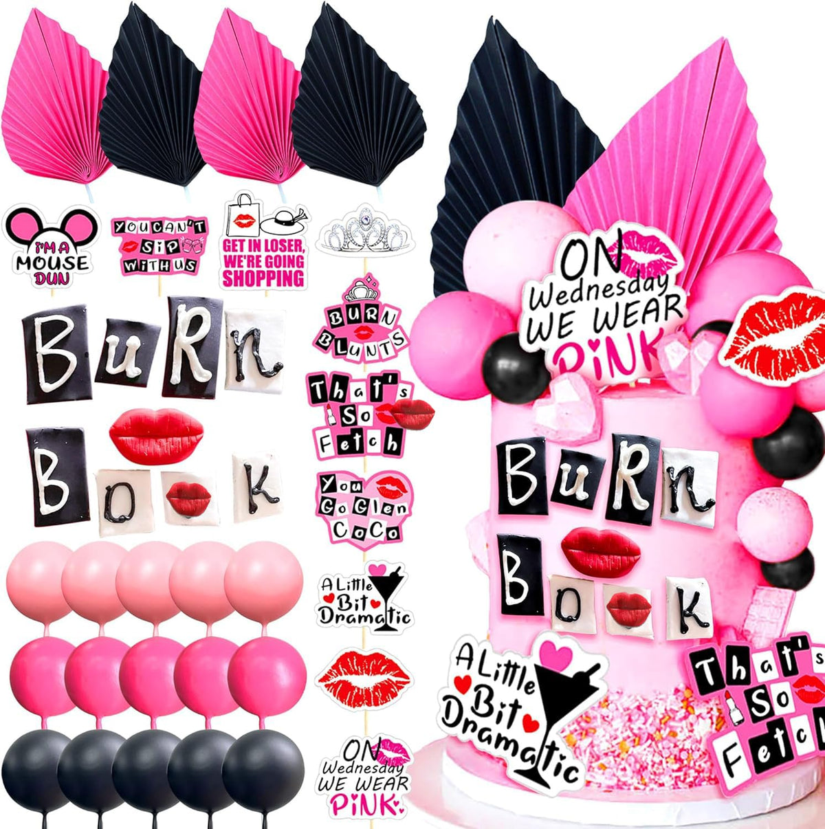 LaVenty Mean Girl party supplies set inspires fun celebrations.