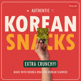 Laverland Crunch double-roasted seaweed closeup emphasizes crisp texture
