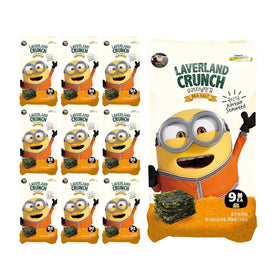 Laverland Crunch kid-friendly snack on the shelf