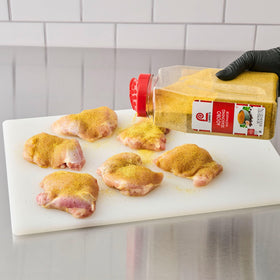 Seasoned tacos with Lawry’s Adobo for zesty Latin flair.