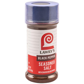 Lawry's shaker-top enables precise seasoning during cooking or at the table.