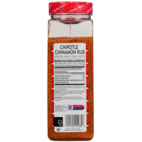 Lawry's Chipotle Cinnamon Rub 27 oz bottle front ready-to-use spice blend