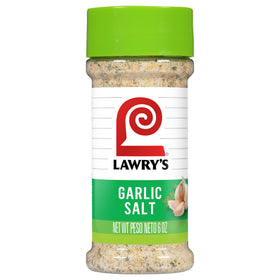 Lawry's Coarse Ground Parsley Garlic Salt dusting on chicken for rich flavor