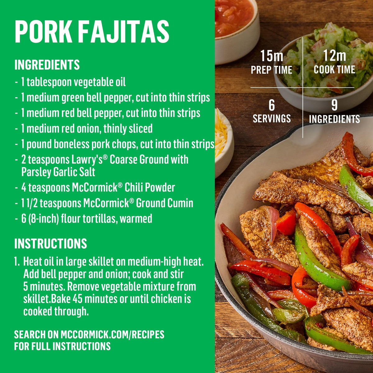 Lawry's Coarse Ground Parsley Garlic Salt table spread, tasty finishing touch