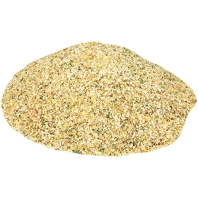 Lawry's Garlic Rosemary Lemon Rub on kitchen counter display
