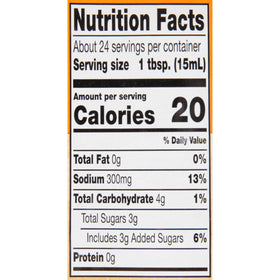 Lawry's Hawaiian Marinade bottle label notes no high fructose corn syrup or added MSG.