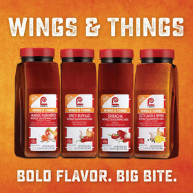Lawry's Mango Habanero Wings Seasoning Mix kosher symbol indicating quality.