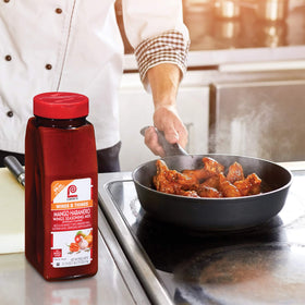 Lawry's Mango Habanero Wings Seasoning Mix on vegetables adds heat and sweetness.