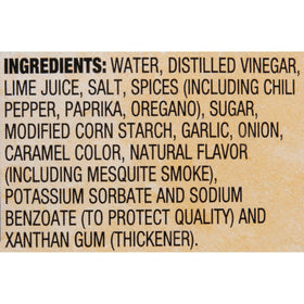 Lawry's Mesquite with Lime Marinade ingredients close-up
