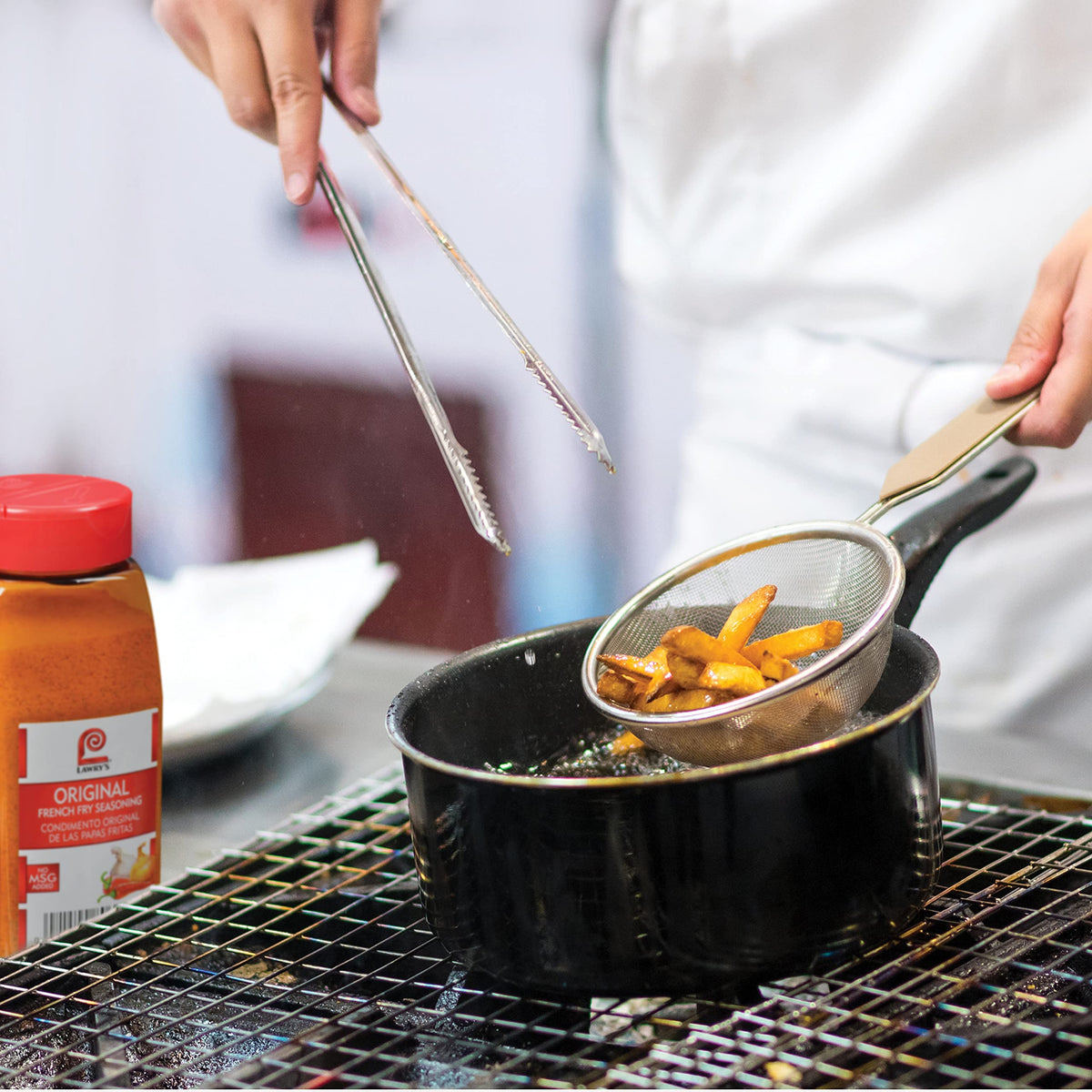 Lawry's seasoning on a burger elevates savory notes