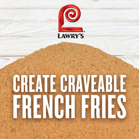 Lawry's Original French Fry Seasoning on pasta creates a seasoned bite