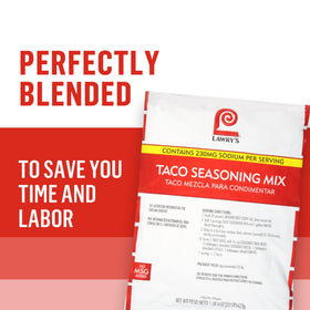 Lawry's premixed spice blend with Chile pepper and paprika for balanced heat