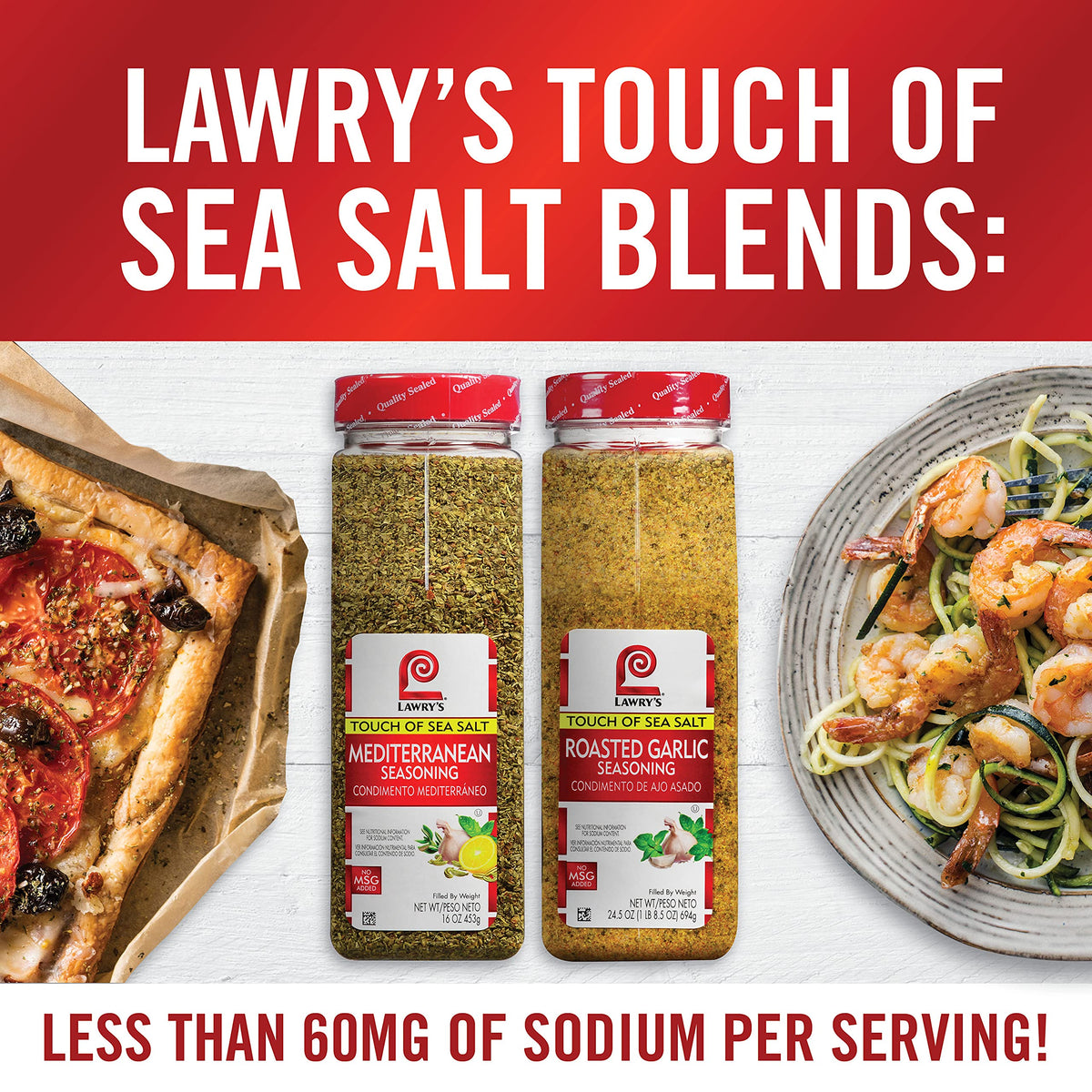 Lawry's Seasoning enhances fish with balanced salt for delicate seafood dishes