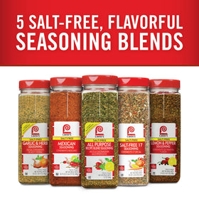 Lawry's Salt-Free 17 Seasoning pasta plate with depth of flavor