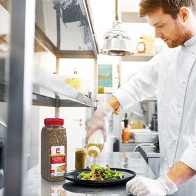Lawry's Salt-Free 17 Seasoning vegetable medley brightening the dish