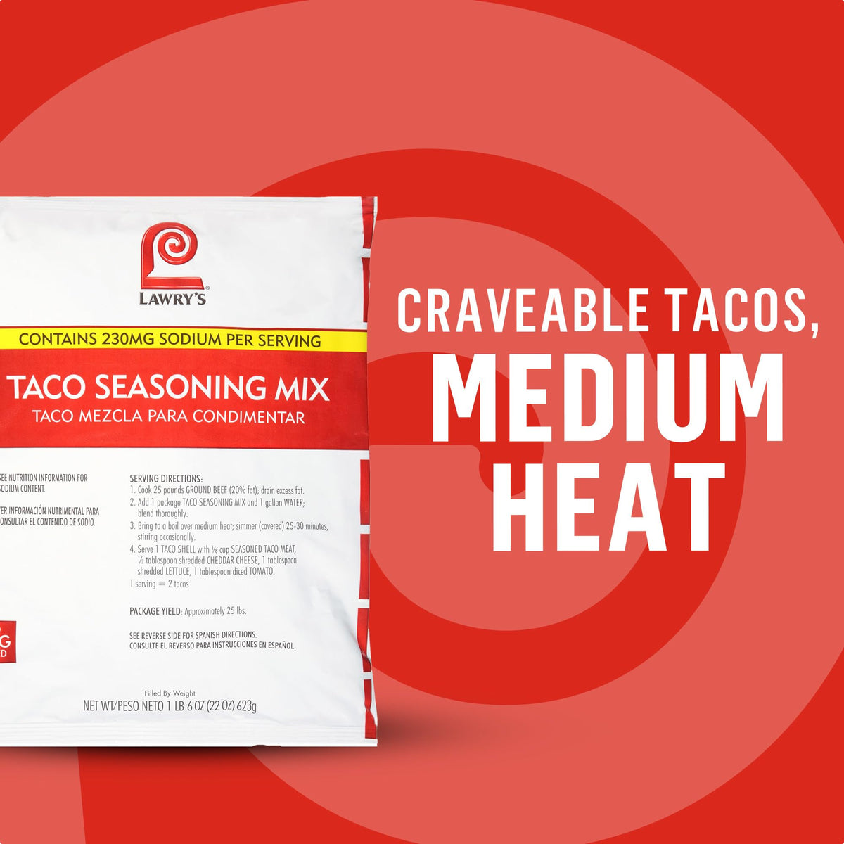Lawry's seasoning enhances burgers and dips with bold, restaurant-inspired flavor