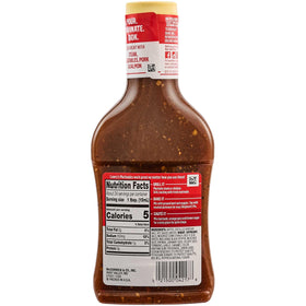 Six-pack of Lawry's Steak and Chop Marinade bottles.