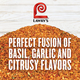Close-up shows granulated herbs ideal for even coverage