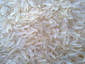 Laxmi Basmati rice ready-to-cook grains, ideal for pilafs and stir-fries.