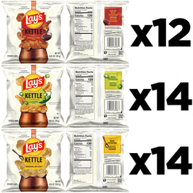 Lay's Kettle Cooked Jalapeño bag offering bold flavor for on-the-go snacking.