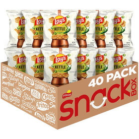 Lay's Kettle Cooked Jalapeño Chips Pack 40 — bold flavor for sharing.