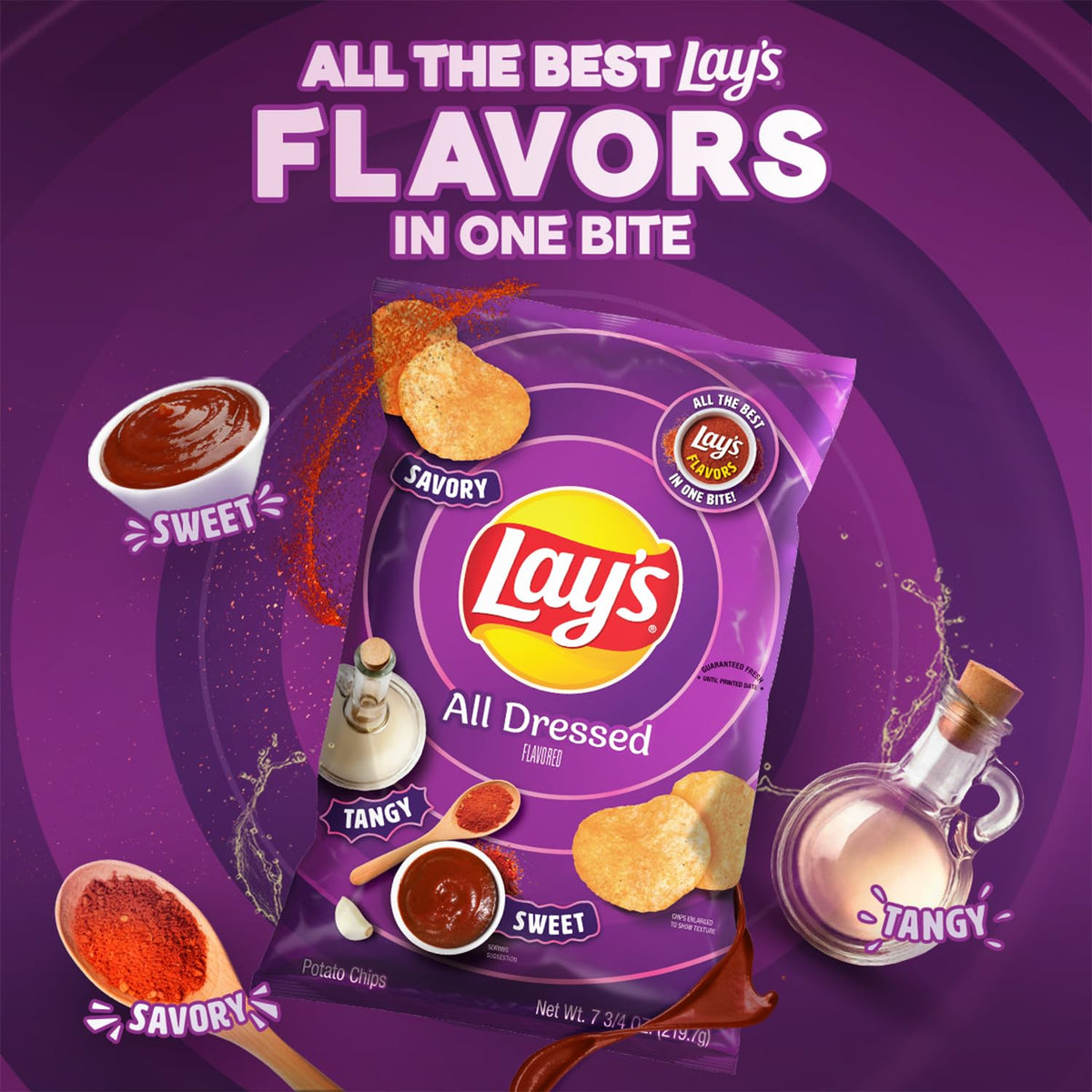 Lay's Classic chips in the pack offer timeless crunch for movie nights.