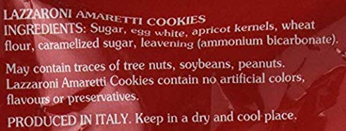 Lazzaroni Amaretti Snaps biscotti-style treat during celebrations.