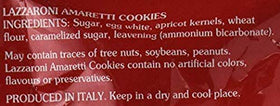 Lazzaroni Amaretti Snaps biscotti-style treat during celebrations.