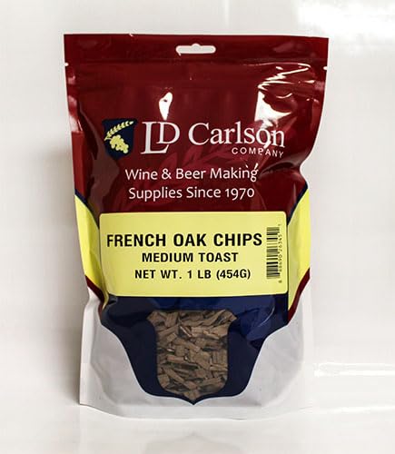 LD Carlson French Oak chips, medium toast, ideal for smoking and aging meats