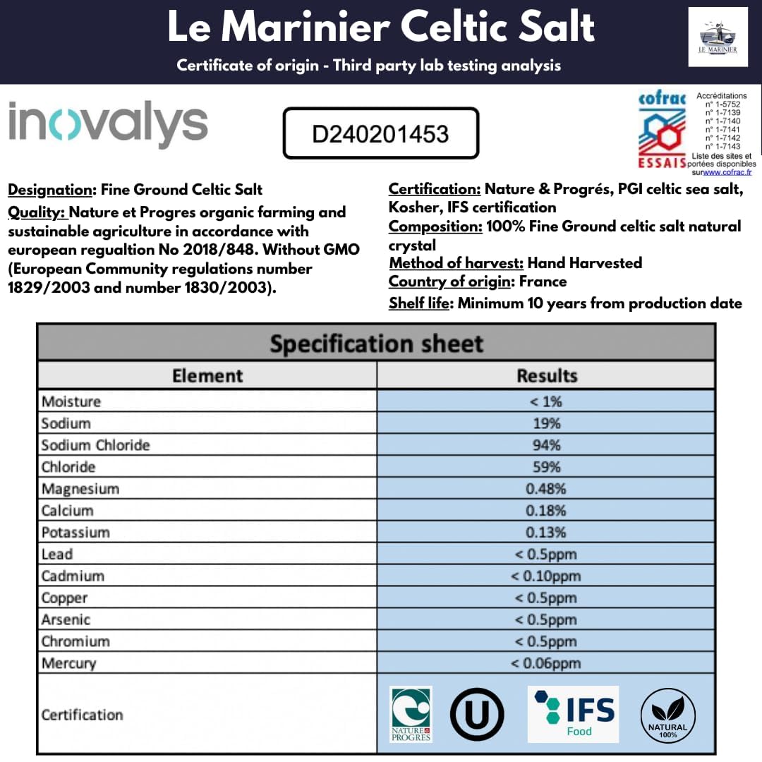 Hand-harvest depiction of Le Marinier Celtic Salt in traditional method