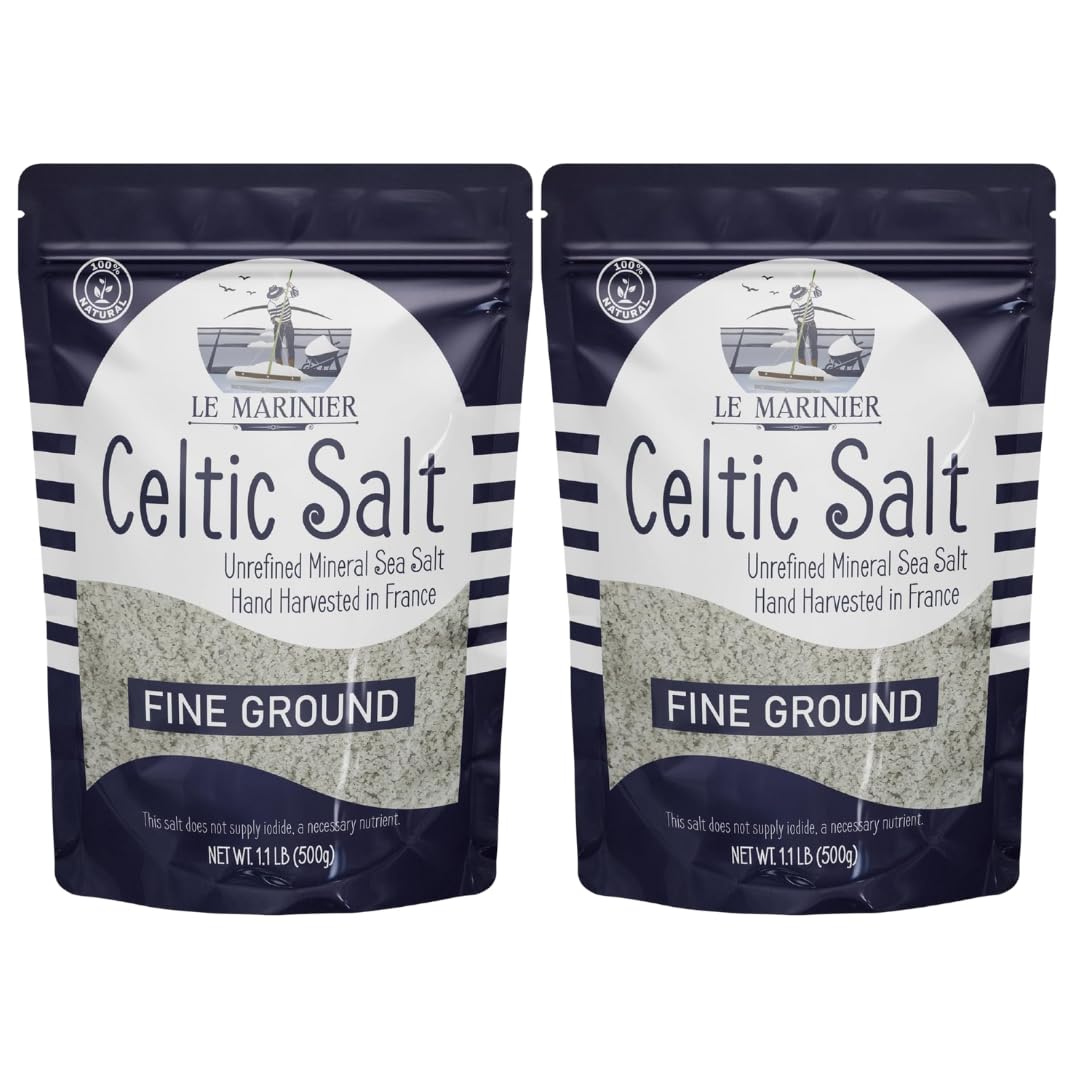 Le Marinier Celtic Salt hand harvest marsh delivers mineral-rich flavor for daily cooking
