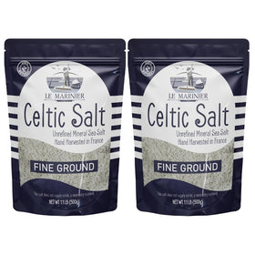 Le Marinier Celtic Salt hand harvest marsh delivers mineral-rich flavor for daily cooking