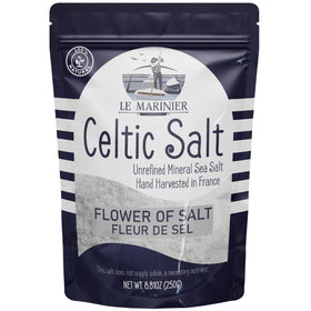Le Marinier Fleur de Sel crystal close-up showing delicate finishing crystals