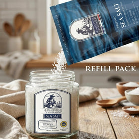 Le Saliculteur de Guerande-16oz everyday-use jar front view