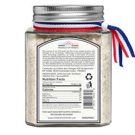 Le Saliculteur de Guerande-grey sea salt crystals highlight mineral flavor for roasting