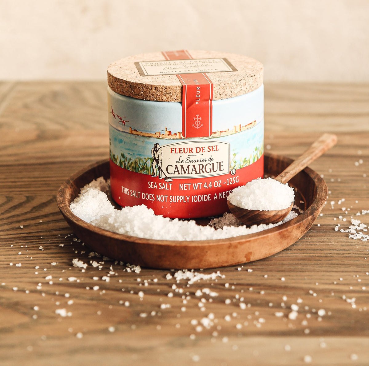 Le Saunier De Camargue Fleur de Sel over desserts adds a subtle sparkle