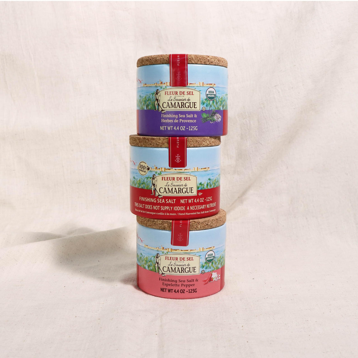 Le Saunier De Camargue fleur de sel crystal closeup conveys authentic craftsmanship.