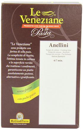 Le Veneziane Anellini Pastina being stirred during quick-cook moment