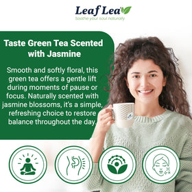 LeafLea brand logo on packaging for easy recognition.