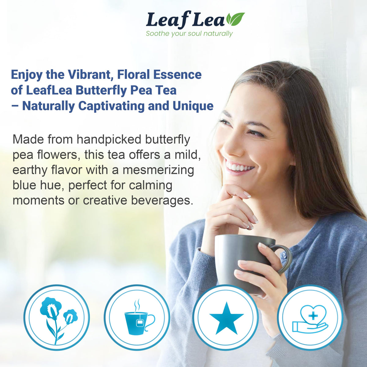LeafLea citrus addition turns the brew royal purple for colorful drinks.