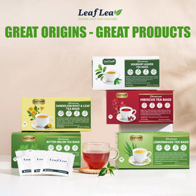 LeafLea dandelion tea served warm, everyday wellness ritual.
