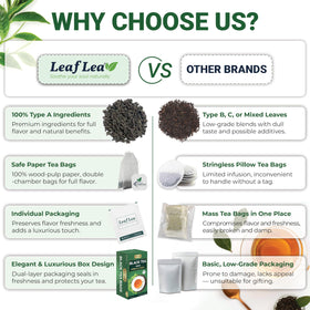 LeafLea digestive ease tea cup offers a smooth, satisfying finish.