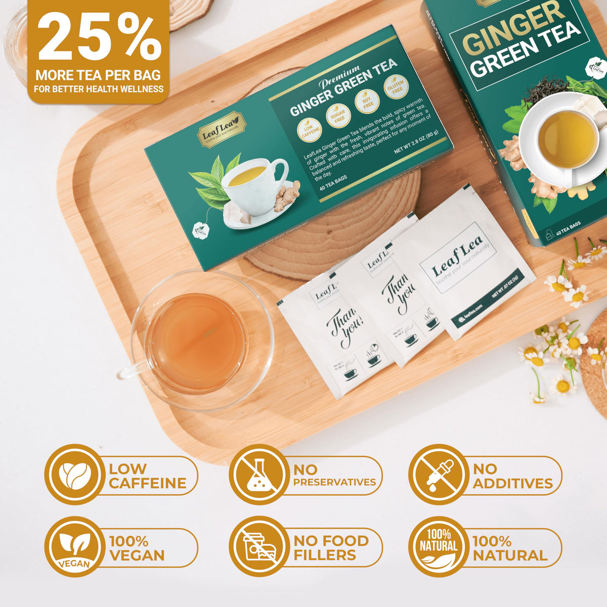 LeafLea gift box showcases natural wellness ideal for thoughtful occasions.