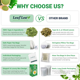 LeafLea moringa leaves sun-dried on rack to capture natural flavor.