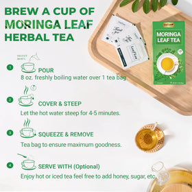 Gift ready moringa tea gift box for tea lovers